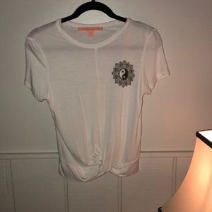 White Yin & Yang T-Shirt